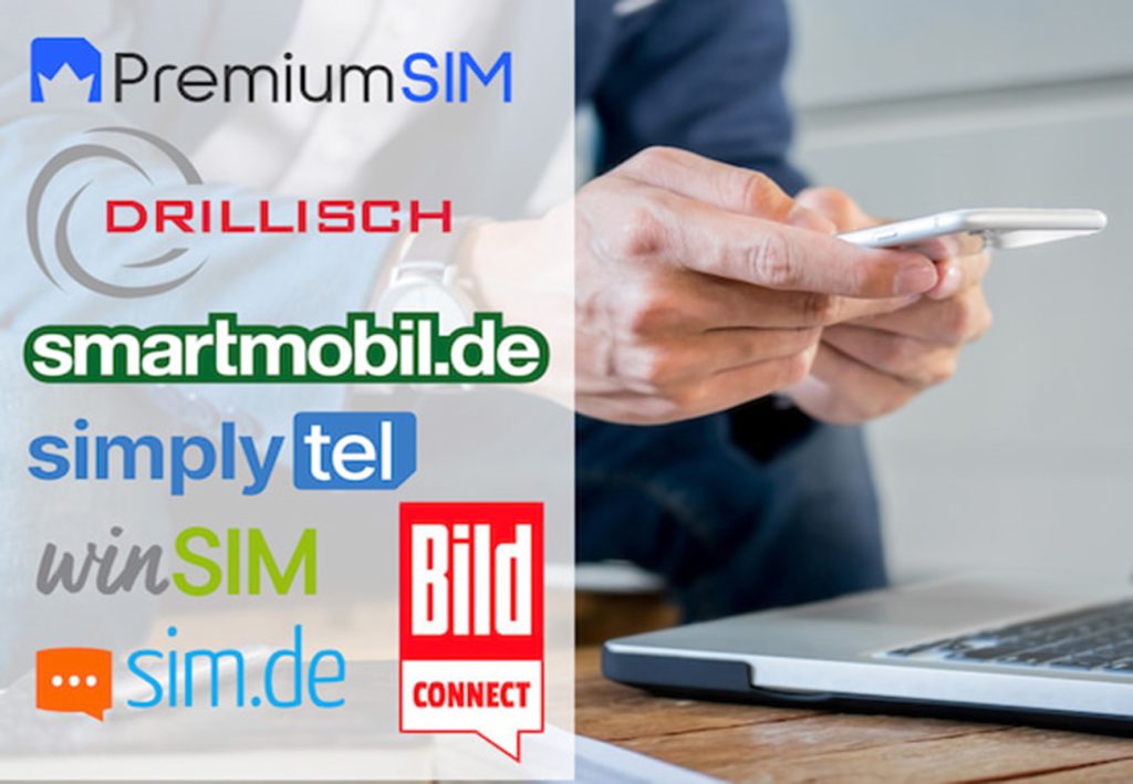 Drillisch-Handytarife im Vergleich: WinSIM, PremiumSIM, Handyvertrag, SIM.de, Smartmobil & Co